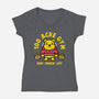 100 Acre Gym-Womens-V-Neck-Tee-krisren28