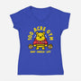 100 Acre Gym-Womens-V-Neck-Tee-krisren28