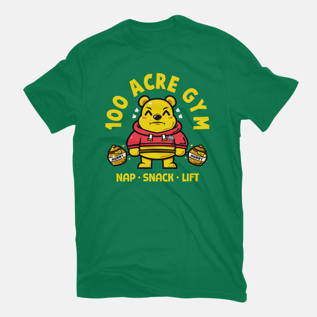 100 Acre Gym-Womens-Fitted-Tee-krisren28