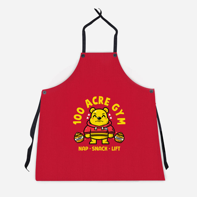 100 Acre Gym-Unisex-Kitchen-Apron-krisren28