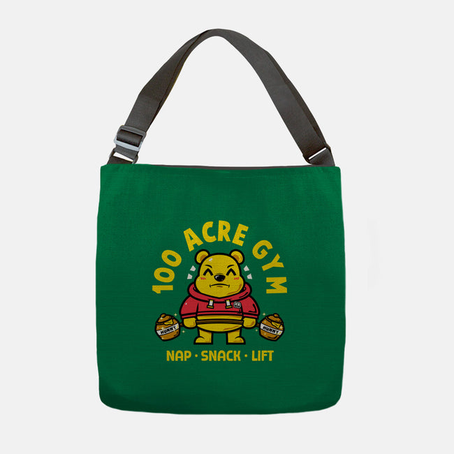 100 Acre Gym-None-Adjustable Tote-Bag-krisren28