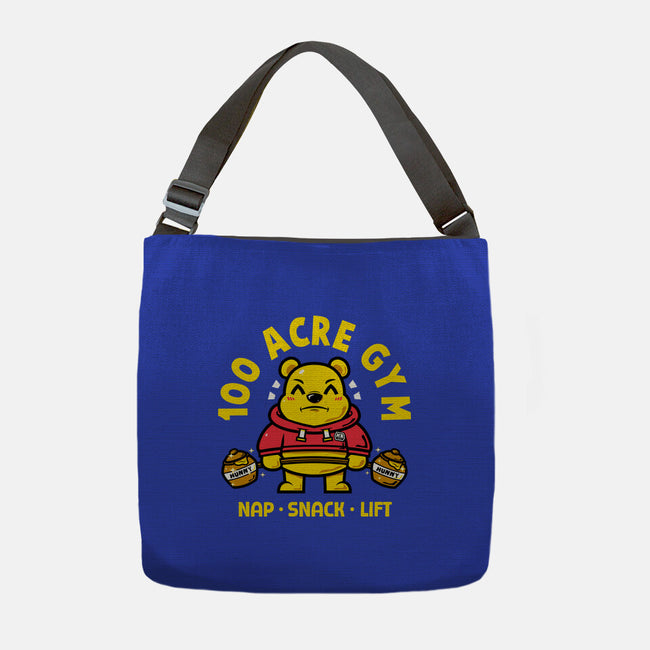 100 Acre Gym-None-Adjustable Tote-Bag-krisren28