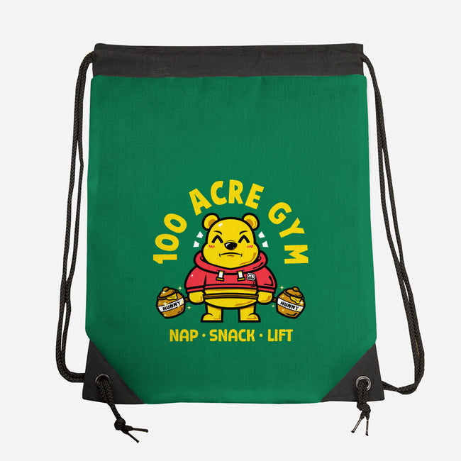 100 Acre Gym-None-Drawstring-Bag-krisren28