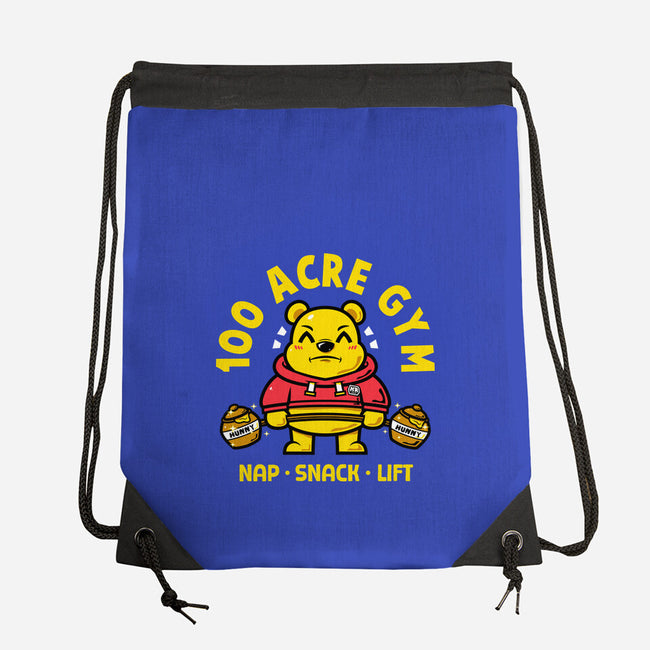 100 Acre Gym-None-Drawstring-Bag-krisren28