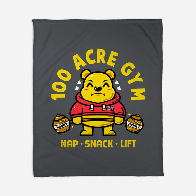 100 Acre Gym-None-Fleece-Blanket-krisren28