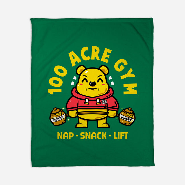 100 Acre Gym-None-Fleece-Blanket-krisren28