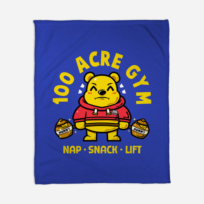 100 Acre Gym-None-Fleece-Blanket-krisren28