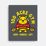 100 Acre Gym-None-Stretched-Canvas-krisren28