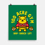 100 Acre Gym-None-Matte-Poster-krisren28