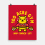 100 Acre Gym-None-Matte-Poster-krisren28