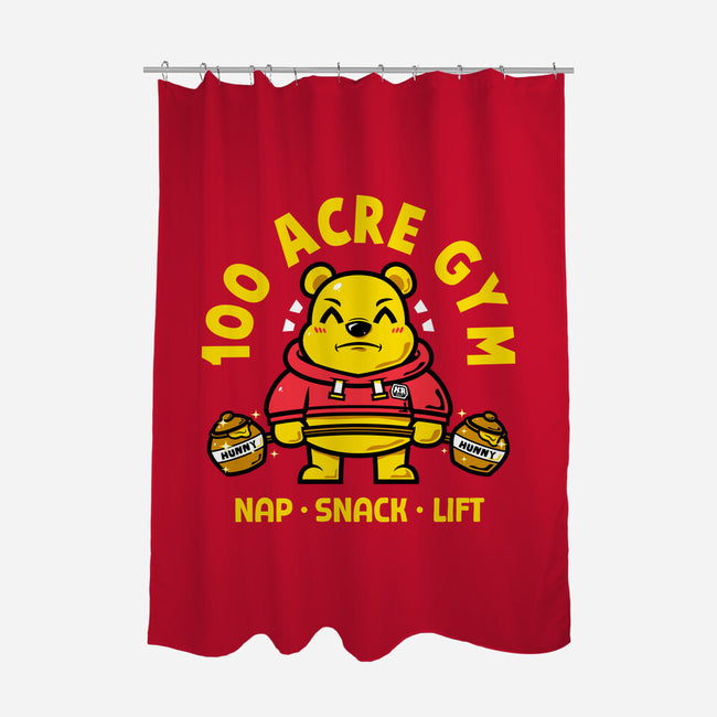 100 Acre Gym-None-Polyester-Shower Curtain-krisren28