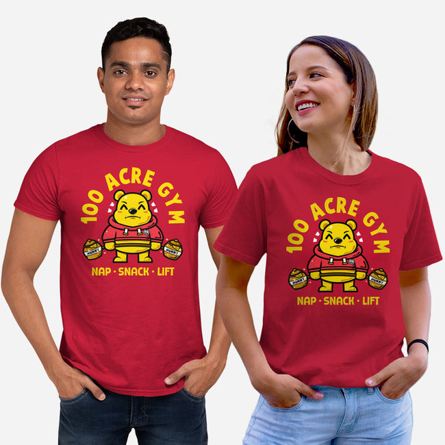 100 Acre Gym-Unisex-Basic-Tee-krisren28