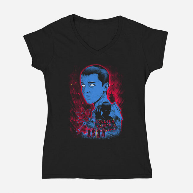 Mystic Teen-Womens-V-Neck-Tee-zybbhorn