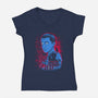Mystic Teen-Womens-V-Neck-Tee-zybbhorn
