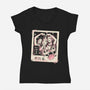 Forever Weird-Womens-V-Neck-Tee-Arigatees