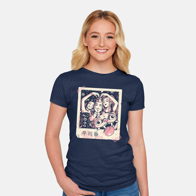 Forever Weird-Womens-Fitted-Tee-Arigatees