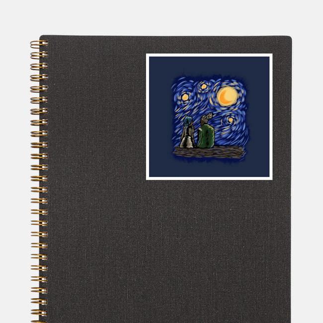 Teenage Night-None-Glossy-Sticker-nickzzarto