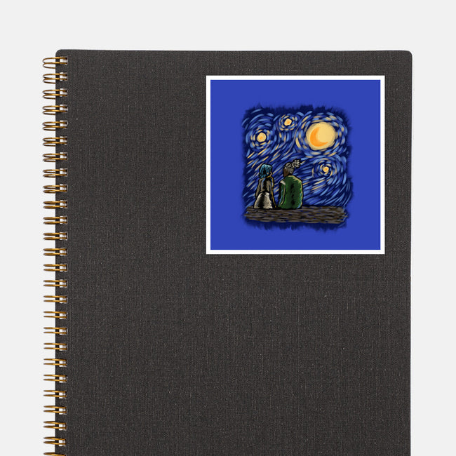 Teenage Night-None-Glossy-Sticker-nickzzarto