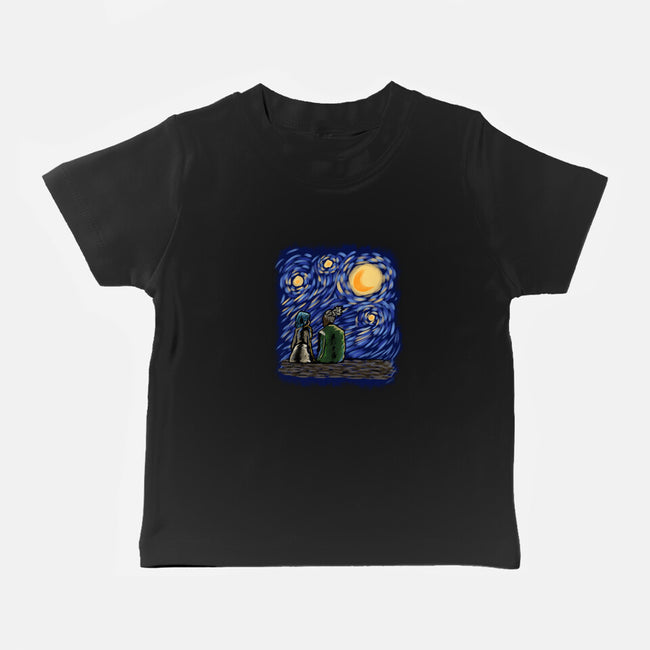 Teenage Night-Baby-Basic-Tee-nickzzarto