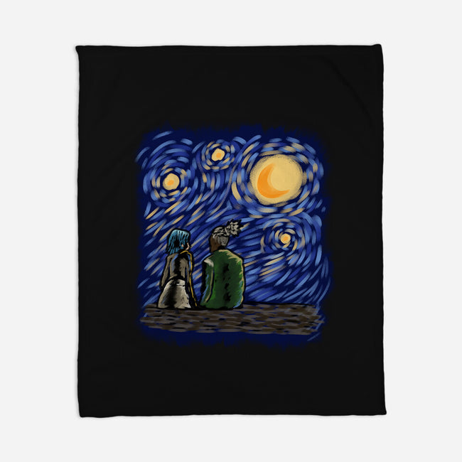 Teenage Night-None-Fleece-Blanket-nickzzarto