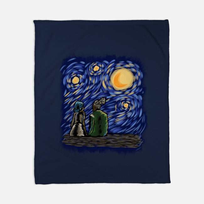 Teenage Night-None-Fleece-Blanket-nickzzarto