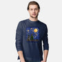 Teenage Night-Mens-Long Sleeved-Tee-nickzzarto