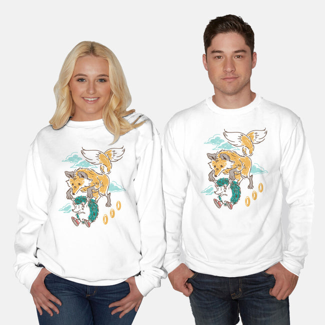 Animal Co-Op-Unisex-Crew Neck-Sweatshirt-Henrique Torres