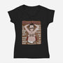 Fresh Buns-Womens-V-Neck-Tee-SeamusAran