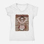Fresh Buns-Womens-V-Neck-Tee-SeamusAran