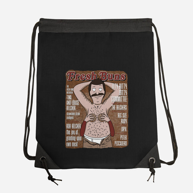 Fresh Buns-None-Drawstring-Bag-SeamusAran