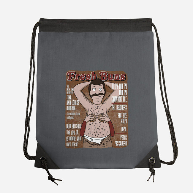 Fresh Buns-None-Drawstring-Bag-SeamusAran