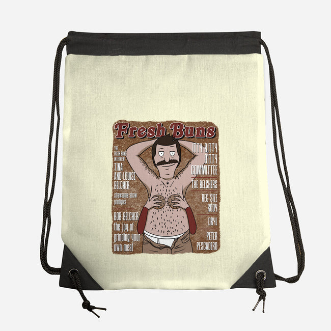 Fresh Buns-None-Drawstring-Bag-SeamusAran