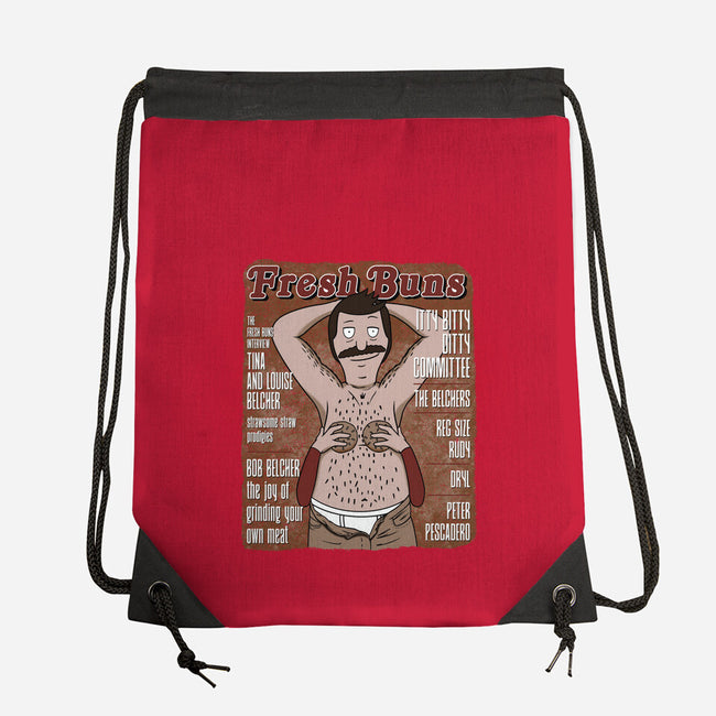 Fresh Buns-None-Drawstring-Bag-SeamusAran