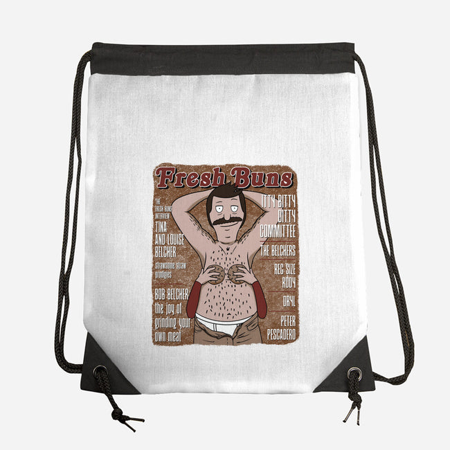 Fresh Buns-None-Drawstring-Bag-SeamusAran