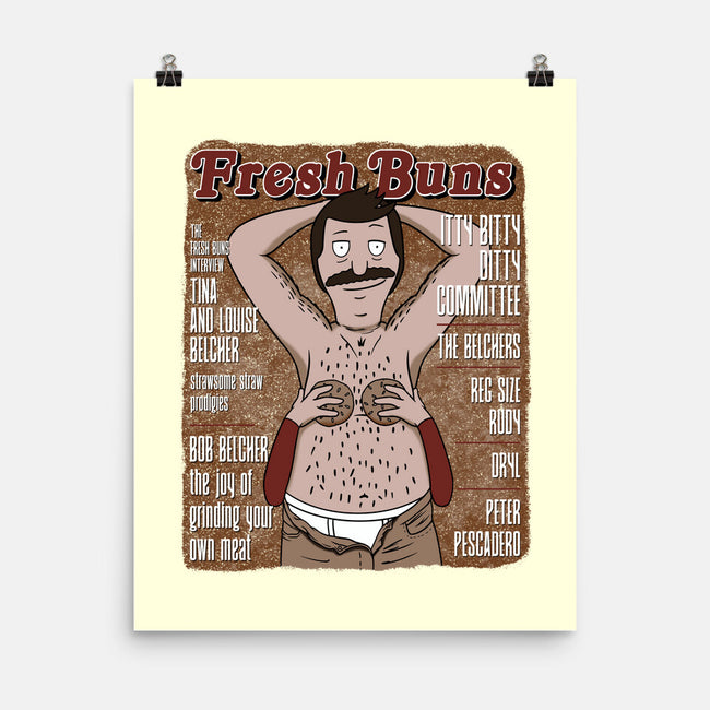 Fresh Buns-None-Matte-Poster-SeamusAran