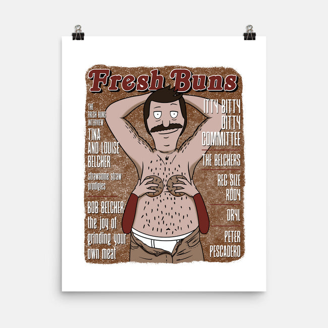 Fresh Buns-None-Matte-Poster-SeamusAran