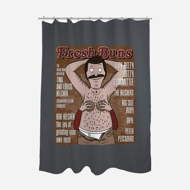 Fresh Buns-None-Polyester-Shower Curtain-SeamusAran