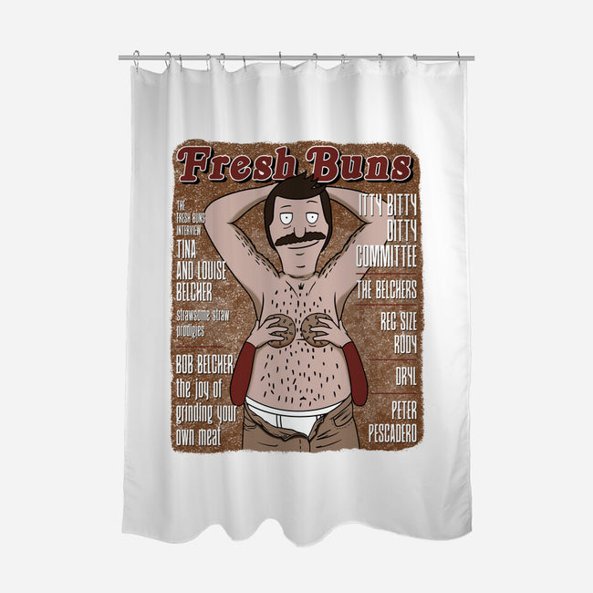 Fresh Buns-None-Polyester-Shower Curtain-SeamusAran