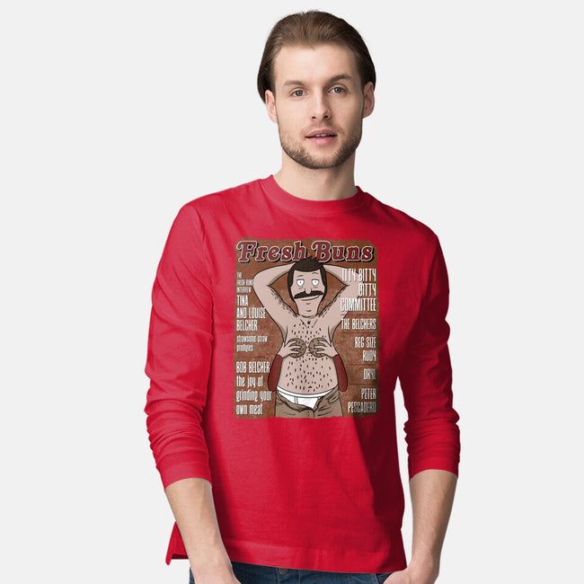 Fresh Buns-Mens-Long Sleeved-Tee-SeamusAran