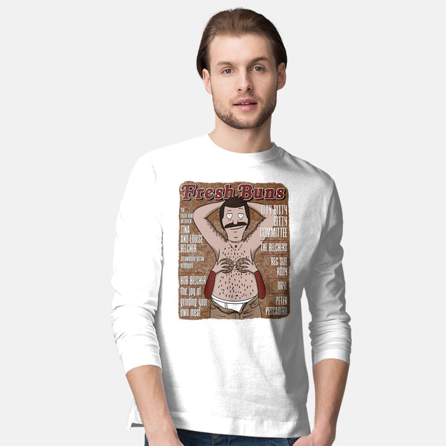 Fresh Buns-Mens-Long Sleeved-Tee-SeamusAran