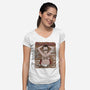 Fresh Buns-Womens-V-Neck-Tee-SeamusAran