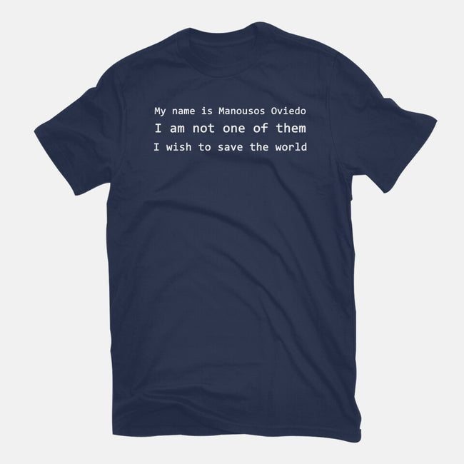 Not One Of Them-Womens-Fitted-Tee-NMdesign