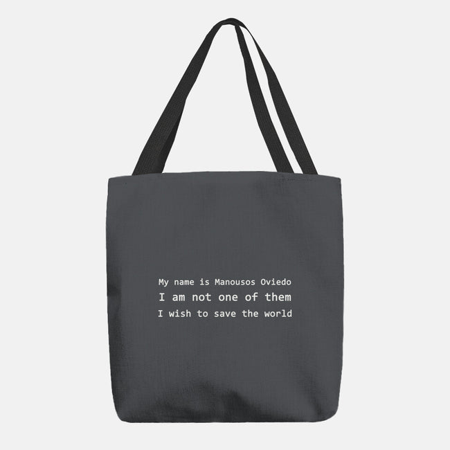 Not One Of Them-None-Basic Tote-Bag-NMdesign
