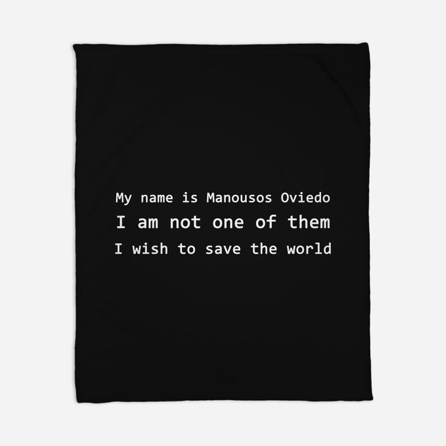 Not One Of Them-None-Fleece-Blanket-NMdesign