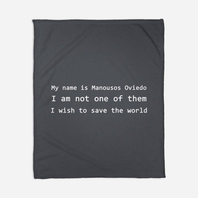 Not One Of Them-None-Fleece-Blanket-NMdesign
