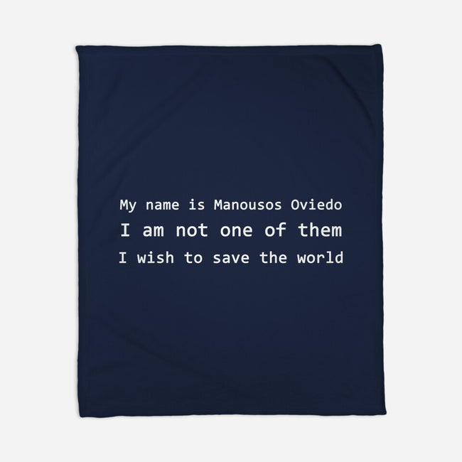 Not One Of Them-None-Fleece-Blanket-NMdesign
