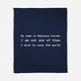 Not One Of Them-None-Fleece-Blanket-NMdesign