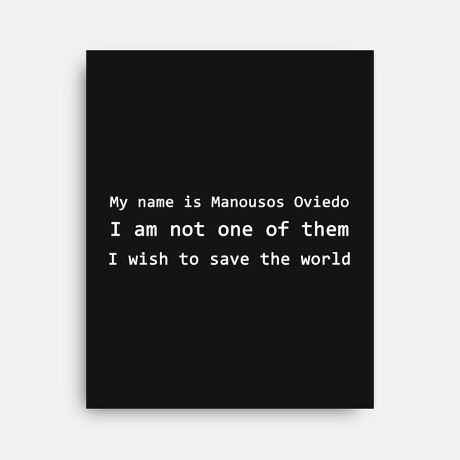 Not One Of Them-None-Stretched-Canvas-NMdesign