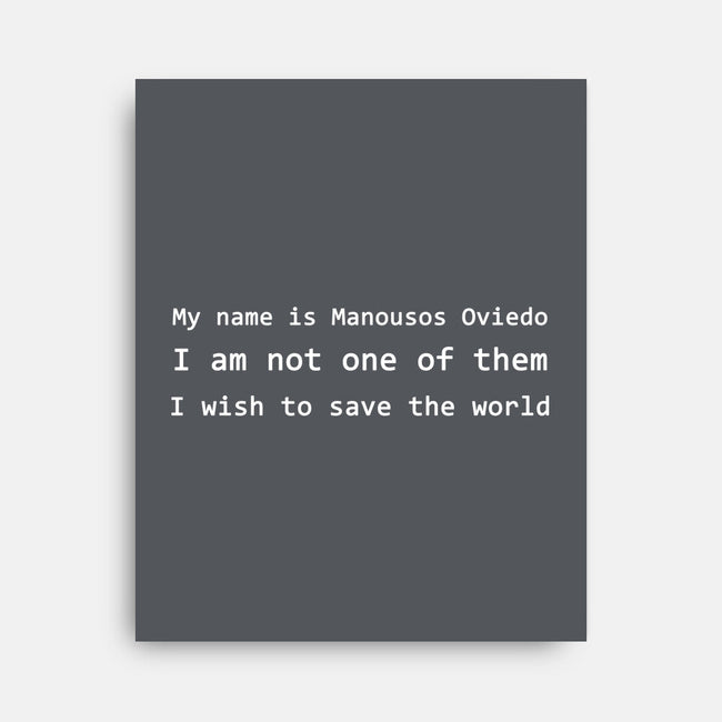 Not One Of Them-None-Stretched-Canvas-NMdesign