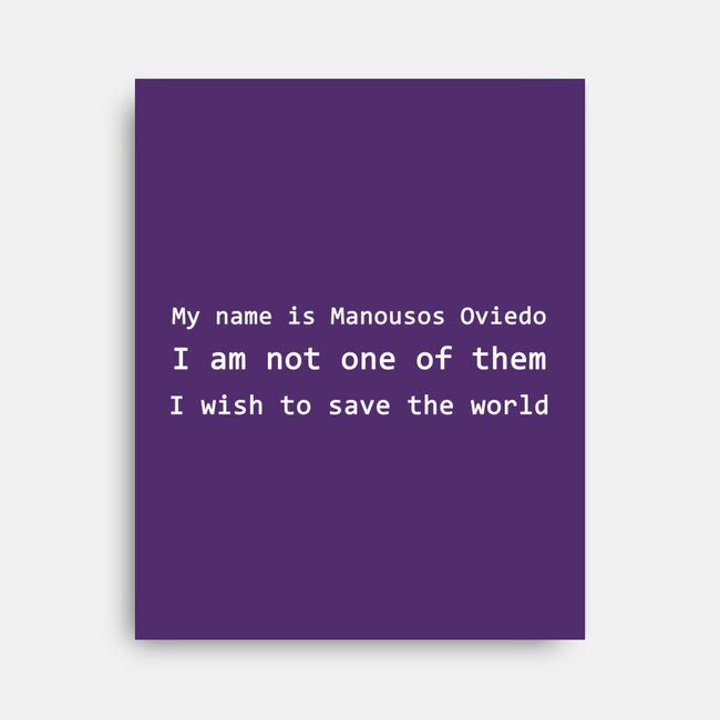 Not One Of Them-None-Stretched-Canvas-NMdesign